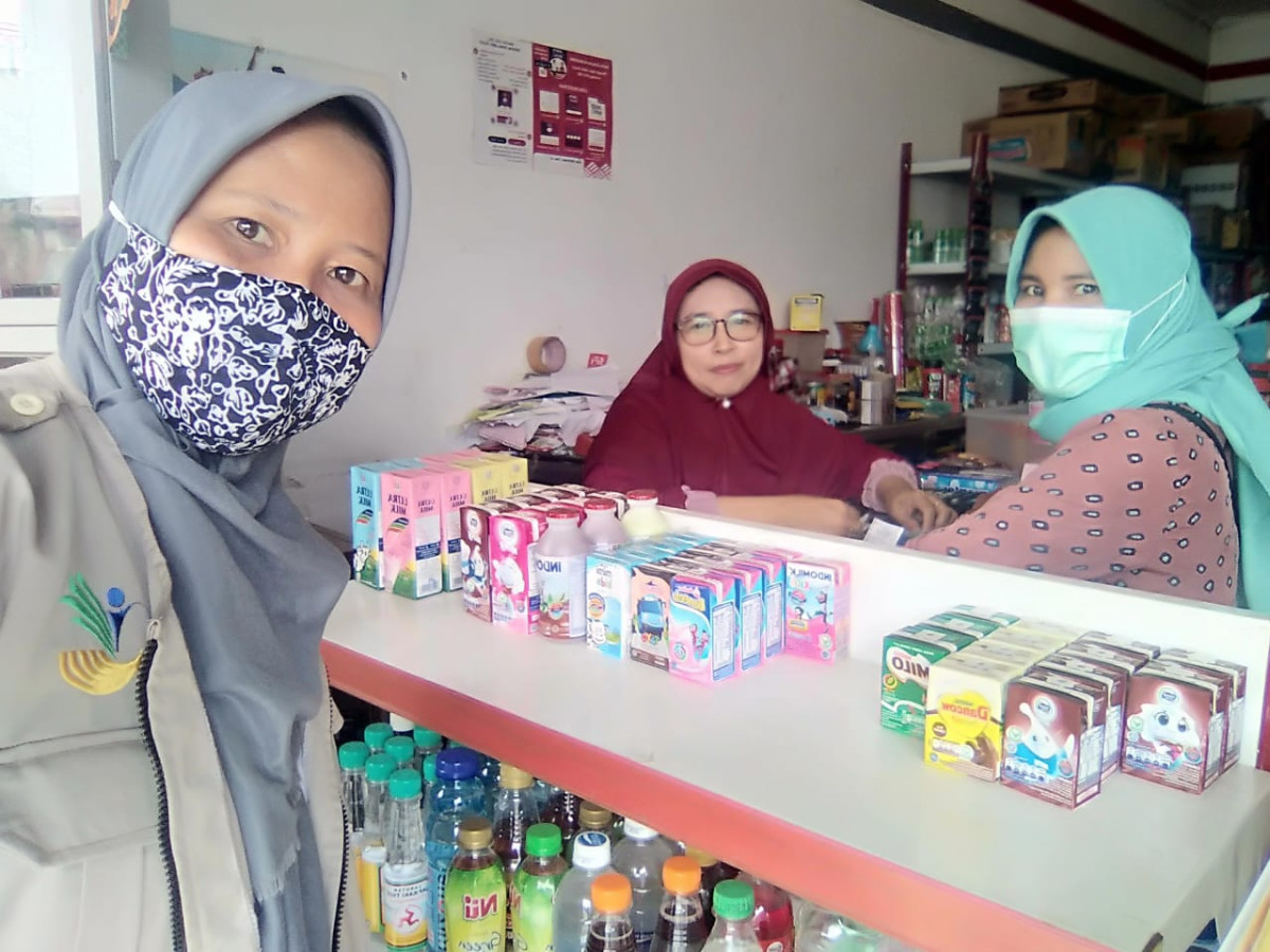 Penyaluran Bantuan Pangan Non Tunai bagi )Pasangan Usia Subur yang Kurang mampu